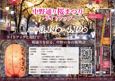 第36回 中野通り桜まつり