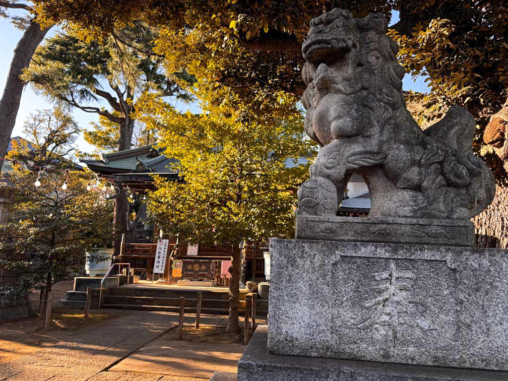 上高田氷川神社（かみたかだひかわじんじゃ）
