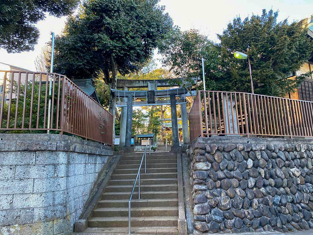 上高田氷川神社の写真