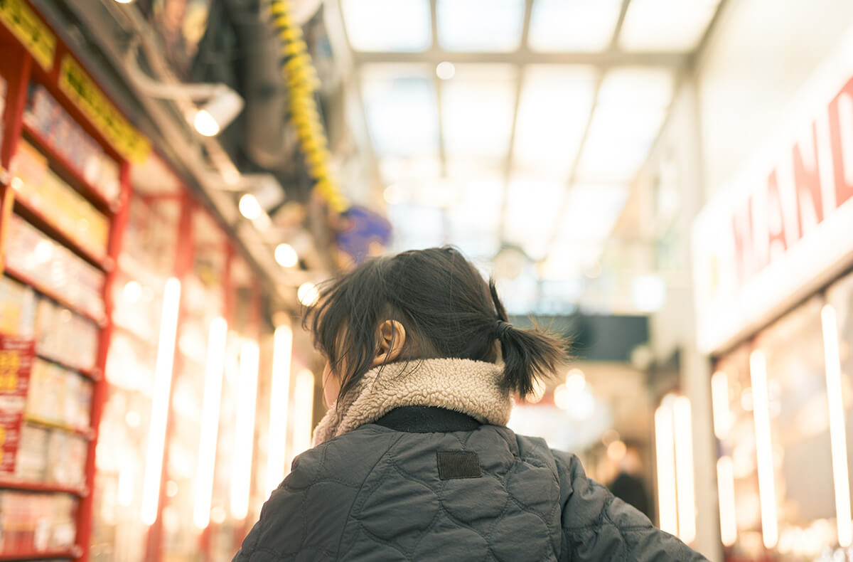 息子と歩く、ブロードウェイ